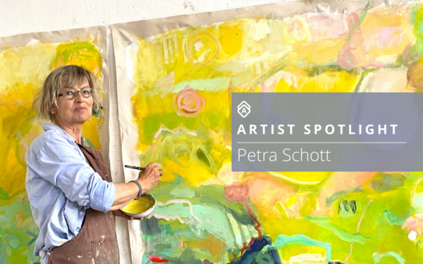 Artist Spotlight: Petra Schott's Journey from Judge to Abstract Painter